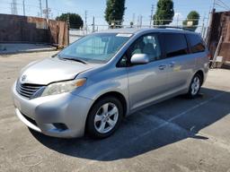 TOYOTA SIENNA LE 2011 silver  gas 5TDKK3DC7BS042478 photo #2