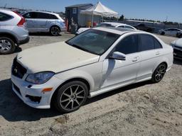 MERCEDES-BENZ C 250 2014 white sedan 4d gas WDDGF4HB0EA949792 photo #2