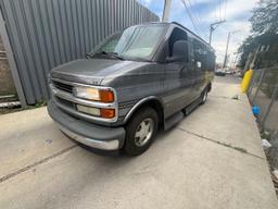 CHEVROLET EXPRESS G1 2001 charcoal sports v gas 1GBFG15R411221605 photo #3