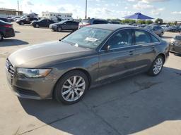 AUDI A6 PREMIUM 2014 gray sedan 4d gas WAUGFAFC3EN002787 photo #2