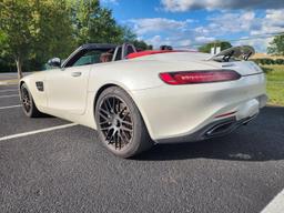 MERCEDES-BENZ AMG GT 2018 white  gas WDDYK7HA2JA018312 photo #4