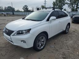 LEXUS RX 450H 2013 white  hybrid engine JTJZB1BA6D2009421 photo #2