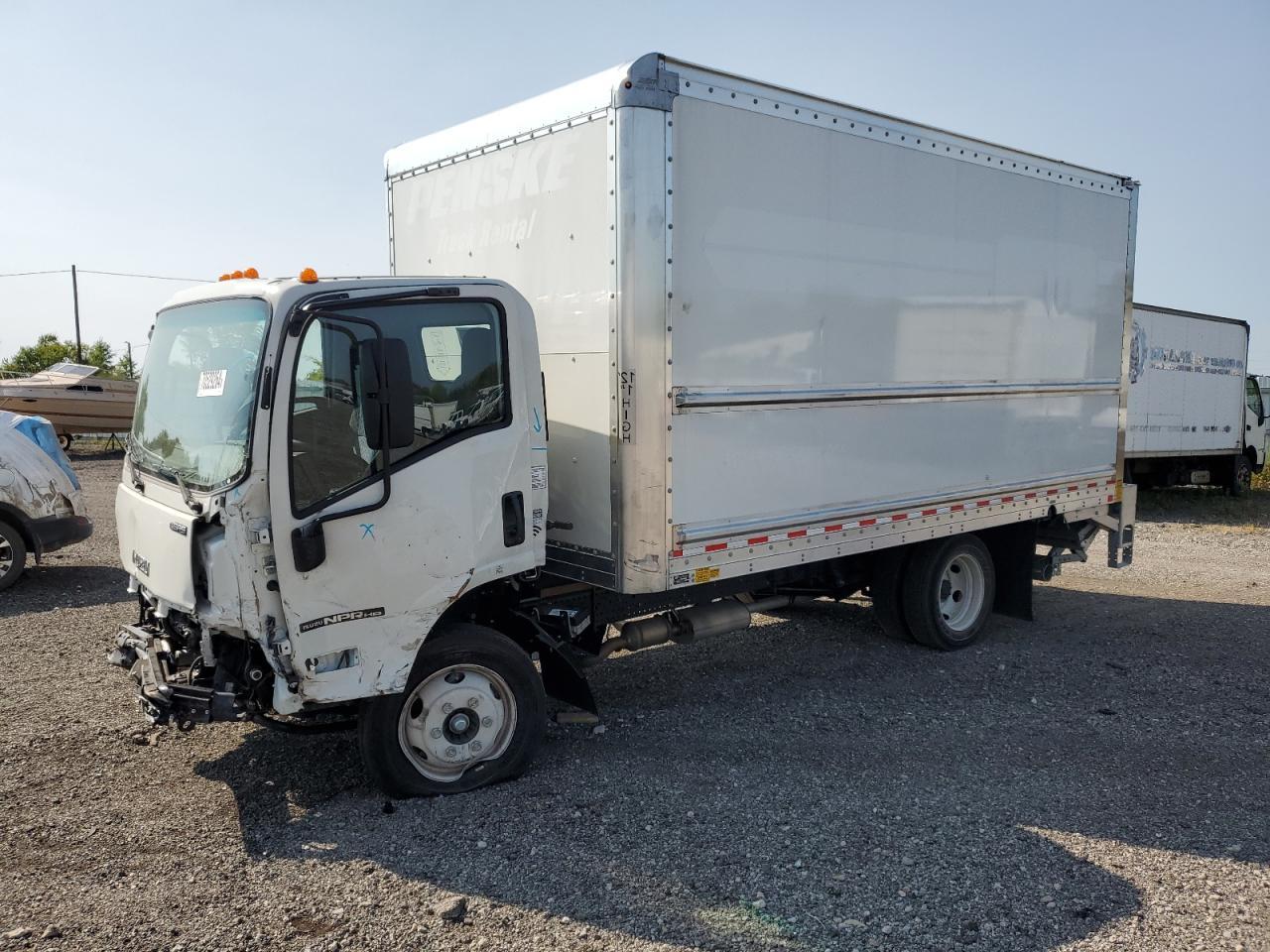 ISUZU NPR HD 2024 white  gas 54DC4W1D7RS214521 photo #1