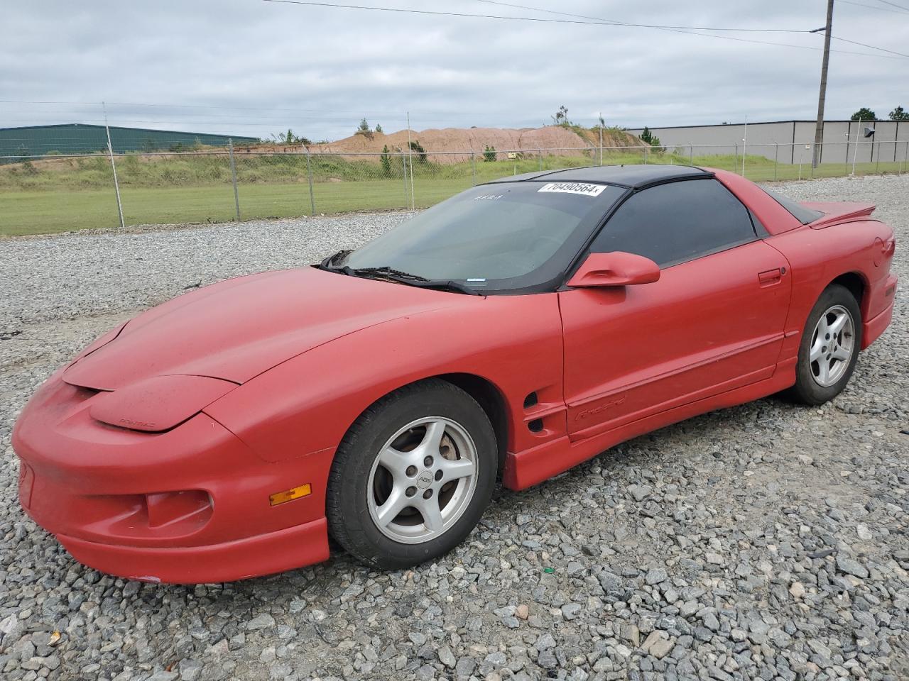 PONTIAC FIREBIRD 2000 red  gas 2G2FS22K7Y2176704 photo #1