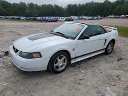 FORD MUSTANG 2004 white converti gas 1FAFP44674F208722 photo #2