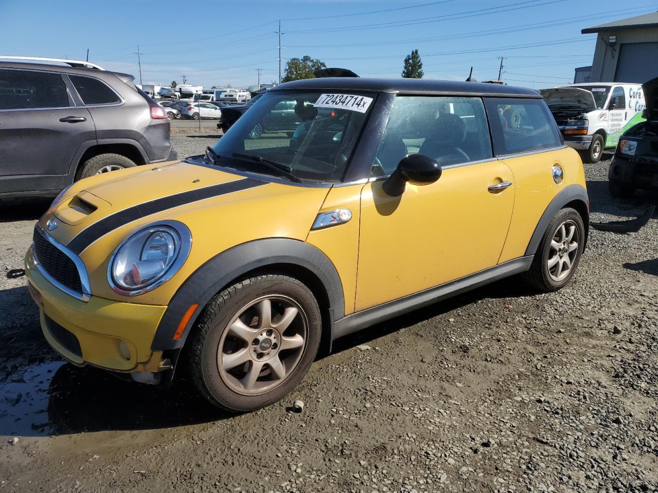 MINI COOPER S 2007 two tone hatchbac gas WMWMF73547TL86363 photo #1