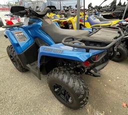 CAN-AM OUTLANDER 2023 blue  gas 3JBLKAT46PJ000916 photo #4