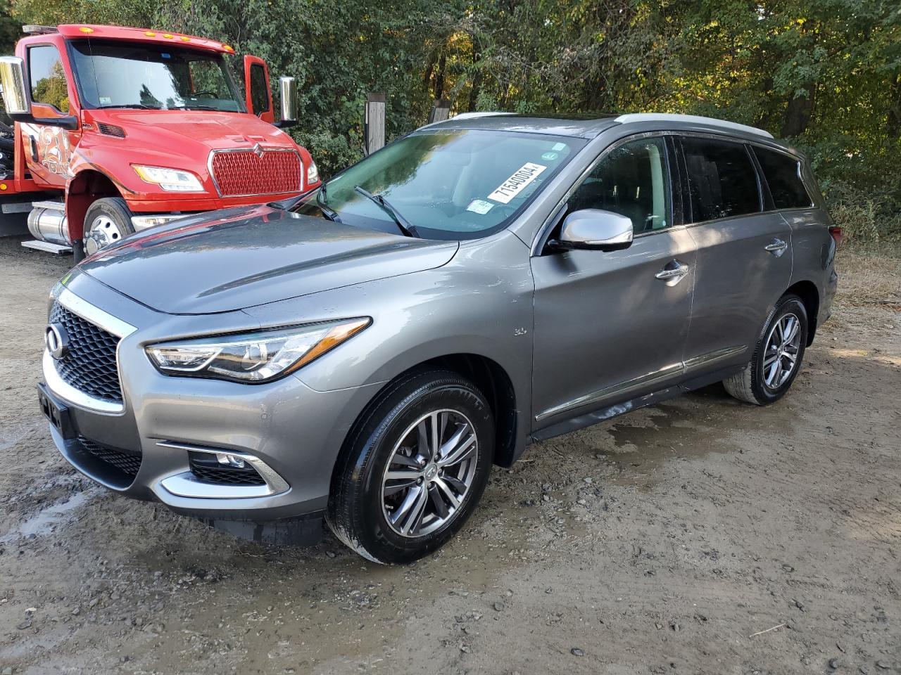 INFINITI QX60 2017 gray  gas 5N1DL0MM6HC507383 photo #1