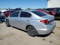 HONDA CIVIC EX 2014 silver  gas 19XFB2F88EE080000 photo #3