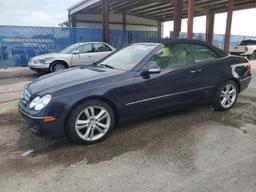 MERCEDES-BENZ CLK 350 2008 blue  gas WDBTK56F08T092820 photo #2