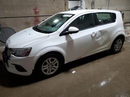 CHEVROLET SONIC 2018 white  gas 1G1JG6SH1J4132046 photo #2