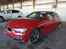 BMW 330E 2017 red sedan 4d hybrid engine WBA8E1C5XHK895253 photo #2