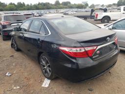 TOYOTA CAMRY LE 2015 black sedan 4d gas 4T1BF1FK7FU492691 photo #3