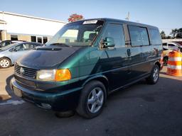 VOLKSWAGEN EUROVAN MV 2002 green sports v gas WV2MB47092H011657 photo #2