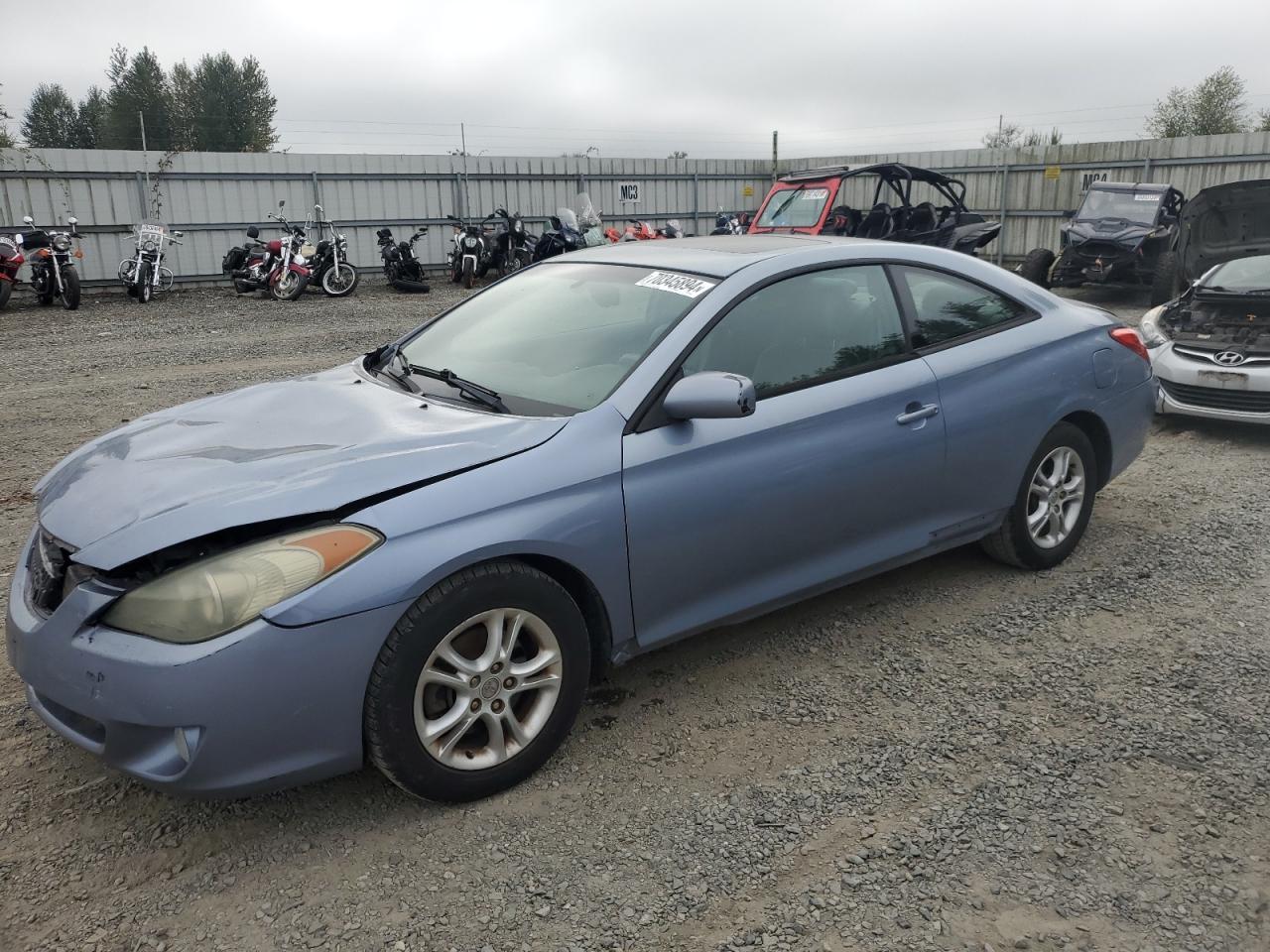 TOYOTA CAMRY SOLA 2004 blue  gas 4T1CE38PX4U867899 photo #1