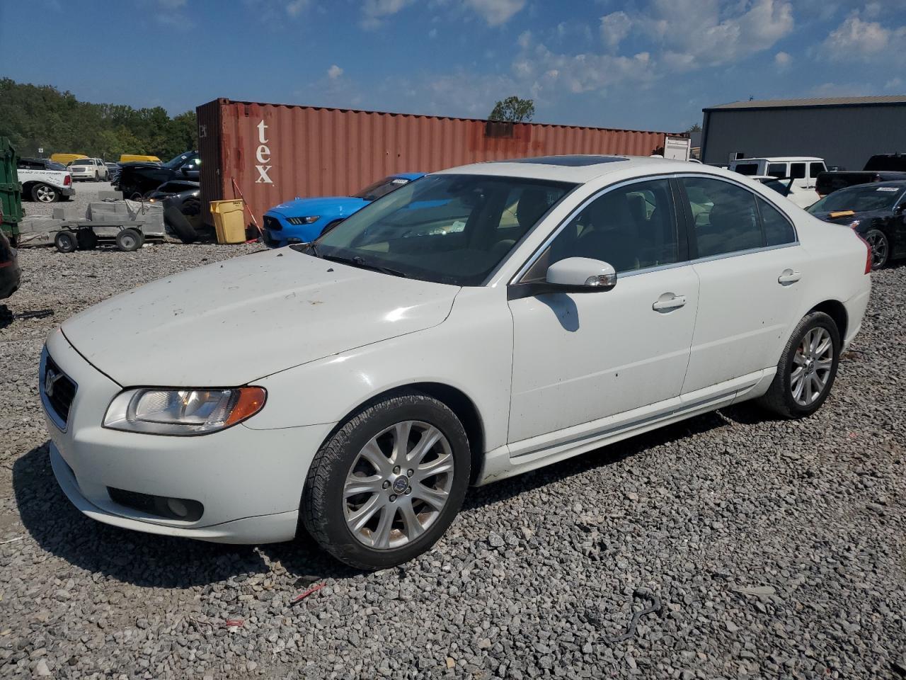 VOLVO S80 3.2 2009 white sedan 4d gas YV1AS982291102071 photo #1