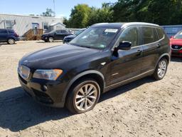 BMW X3 XDRIVE2 2013 black 4dr spor gas 5UXWX9C55D0A26778 photo #2