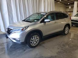 HONDA CR-V EXL 2015 silver  gas 5J6RM4H71FL048242 photo #2