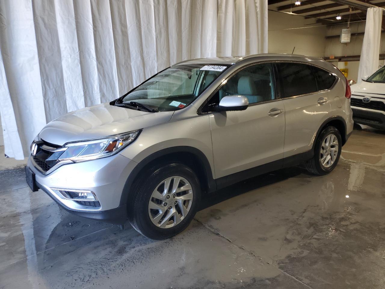 HONDA CR-V EXL 2015 silver  gas 5J6RM4H71FL048242 photo #1