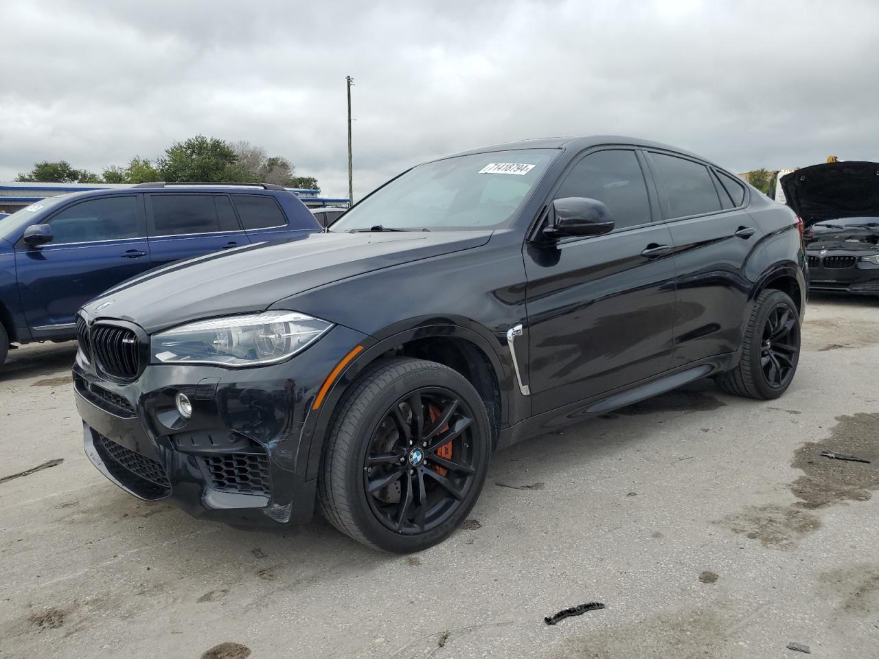 BMW X6 M 2016 black 4dr spor gas 5YMKW8C55G0R43063 photo #1