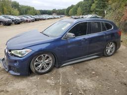 BMW X1 XDRIVE2 2017 blue 4dr spor gas WBXHT3C38H5F74643 photo #2