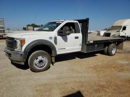 FORD F450 SUPER 2017 white chassis diesel 1FDUF4GT8HED32074 photo #2