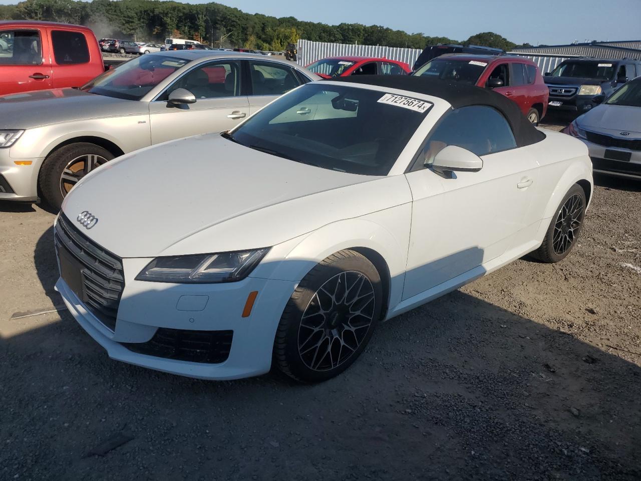 AUDI TT 2018 white  gas TRUT5CFVXJ1000656 photo #1