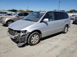 HONDA ODYSSEY EX 2003 silver  gas 5FNRL18643B103540 photo #2