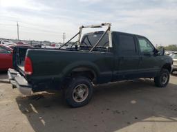 FORD F250 SUPER 2000 green  diesel 1FTNW21F5YEA08869 photo #4