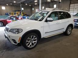 BMW X5 XDRIVE3 2013 white  gas 5UXZV4C59D0E00394 photo #2