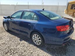 VOLKSWAGEN JETTA SE 2014 blue  gas 3VWD17AJ9EM293798 photo #3