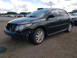 TOYOTA COROLLA BA 2010 black sedan 4d gas 2T1BU4EE1AC470814 photo #2