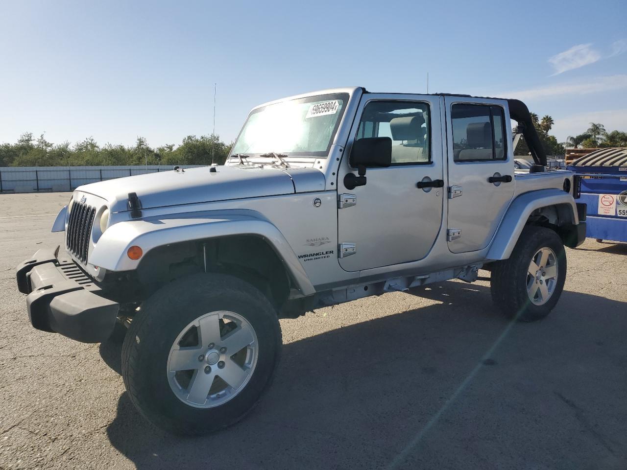 JEEP WRANGLER U 2008 silver 4dr spor gas 1J8GA59148L598701 photo #1