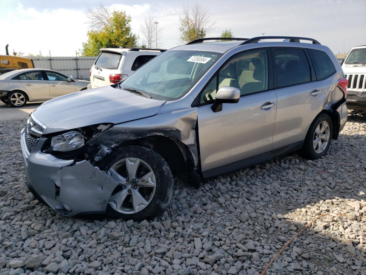 SUBARU FORESTER 2 2016 silver  gas JF2SJADC9GH544591 photo #1