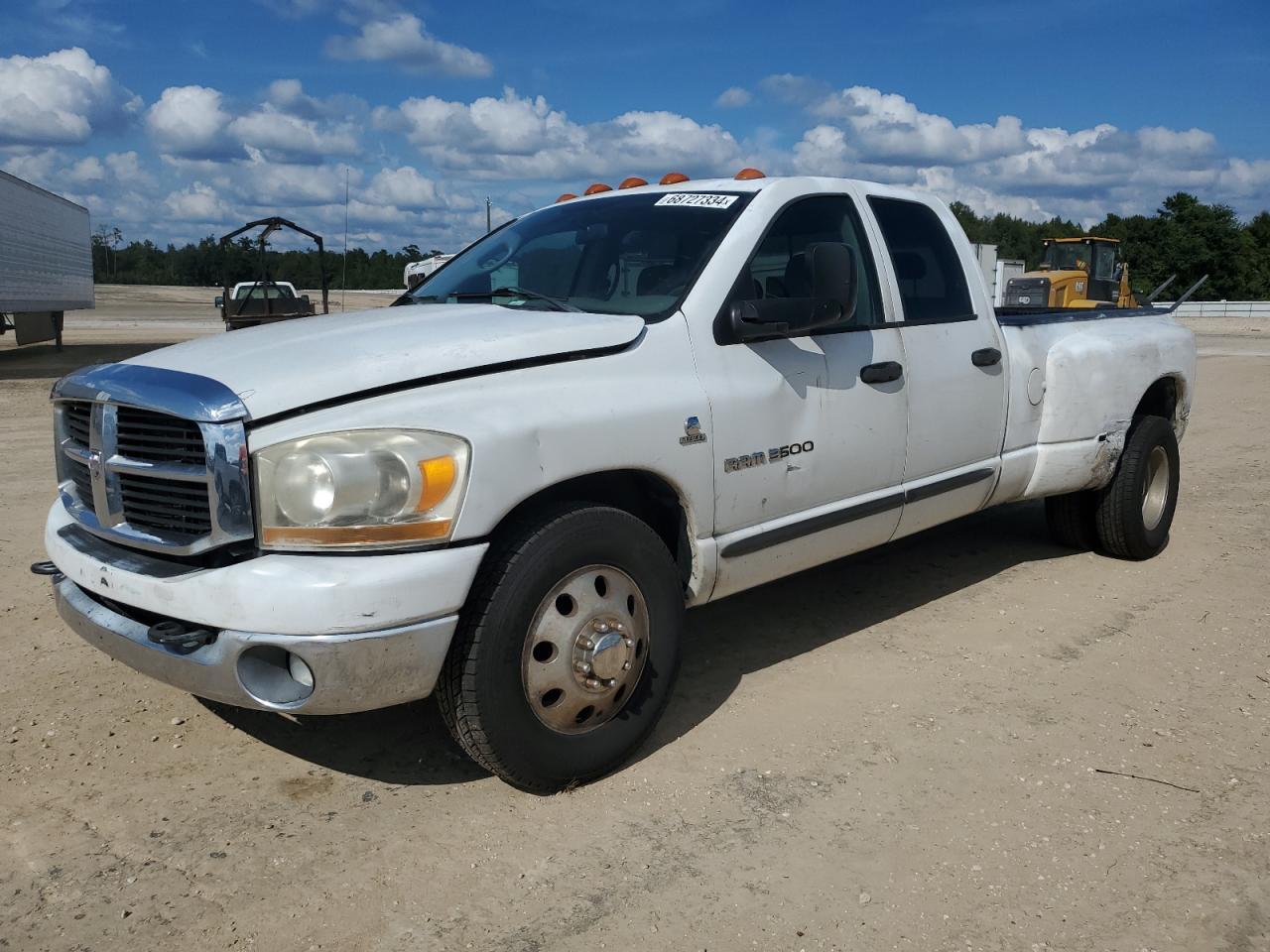 DODGE RAM 3500 S 2006 white  diesel 3D7ML48C16G277460 photo #1