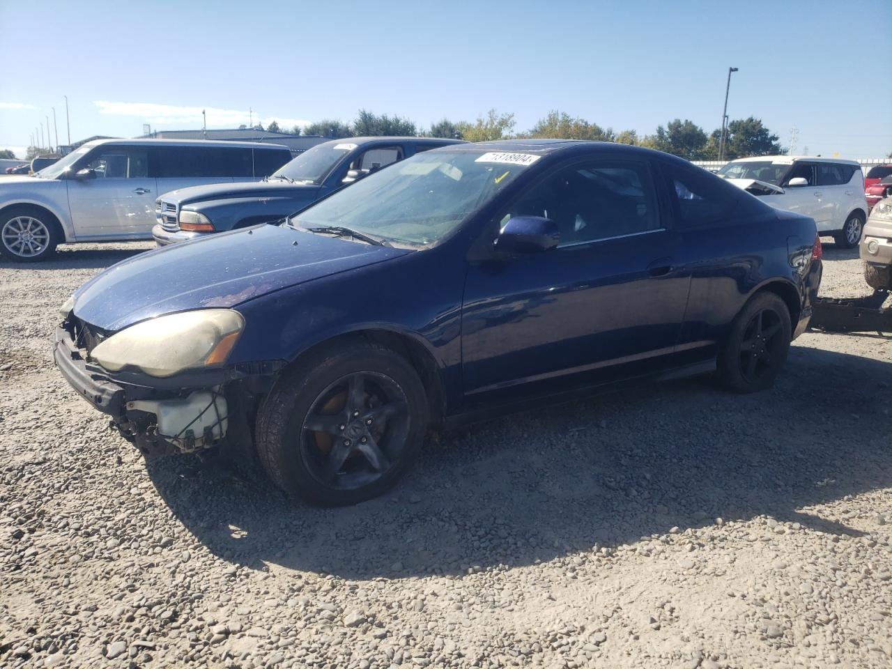 ACURA RSX 2004 blue  gas JH4DC54814S019266 photo #1