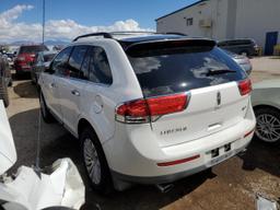 LINCOLN MKX 2012 white  gas 2LMDJ6JK1CBL02563 photo #3