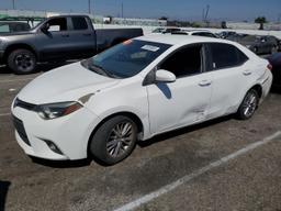 TOYOTA COROLLA L 2014 white  gas 5YFBURHEXEP137557 photo #2