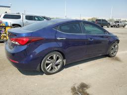 HYUNDAI ELANTRA SE 2014 blue sedan 4d gas 5NPDH4AE5EH541941 photo #4