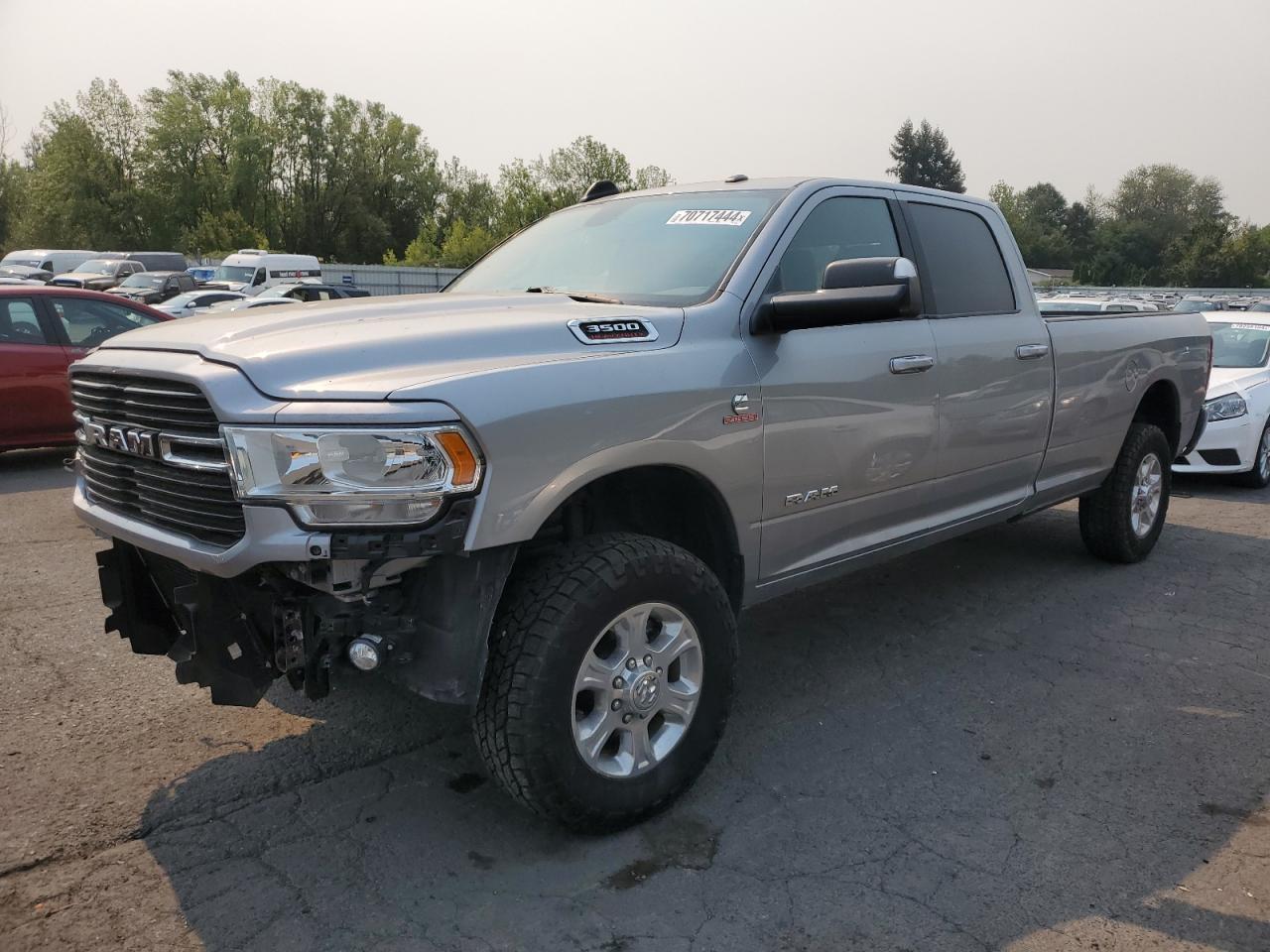 RAM 3500 BIG H 2019 silver  diesel 3C63R3HL9KG534302 photo #1