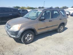 HONDA CR-V LX 2002 tan  gas JHLRD68492C010603 photo #2