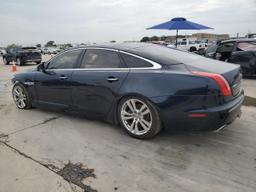 JAGUAR XJL 2012 blue sedan 4d gas SAJWA2GBXCLV25436 photo #3