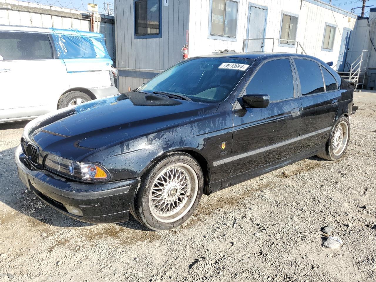 BMW 528 I AUTO 1998 black  gas WBADD6327WBW43574 photo #1