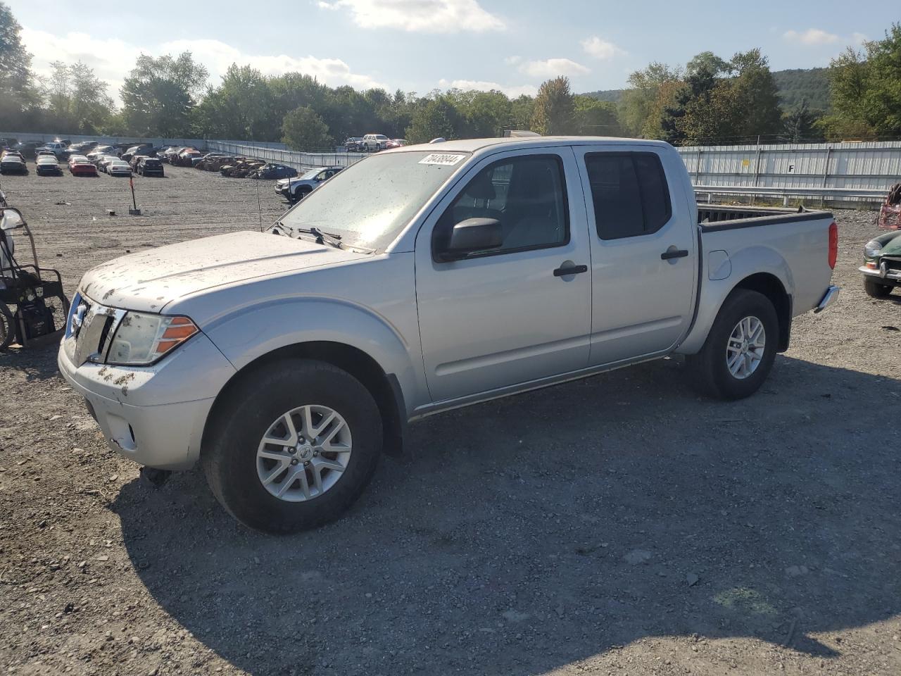 NISSAN FRONTIER S 2016 silver crew pic gas 1N6AD0EV9GN711848 photo #1