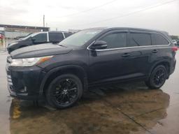 TOYOTA HIGHLANDER 2018 black  gas 5TDJZRFH8JS903023 photo #2