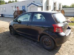 TOYOTA YARIS 2008 black hatchbac gas JTDJT923185209284 photo #3