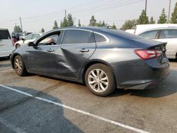 CHEVROLET MALIBU LT 2019 gray  gas 1G1ZD5ST2KF167436 photo #3