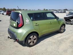 KIA SOUL 2014 green  gas KNDJN2A27E7724218 photo #4