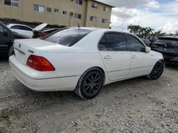 LEXUS LS 430 2001 white  gas JTHBN30F110011797 photo #4