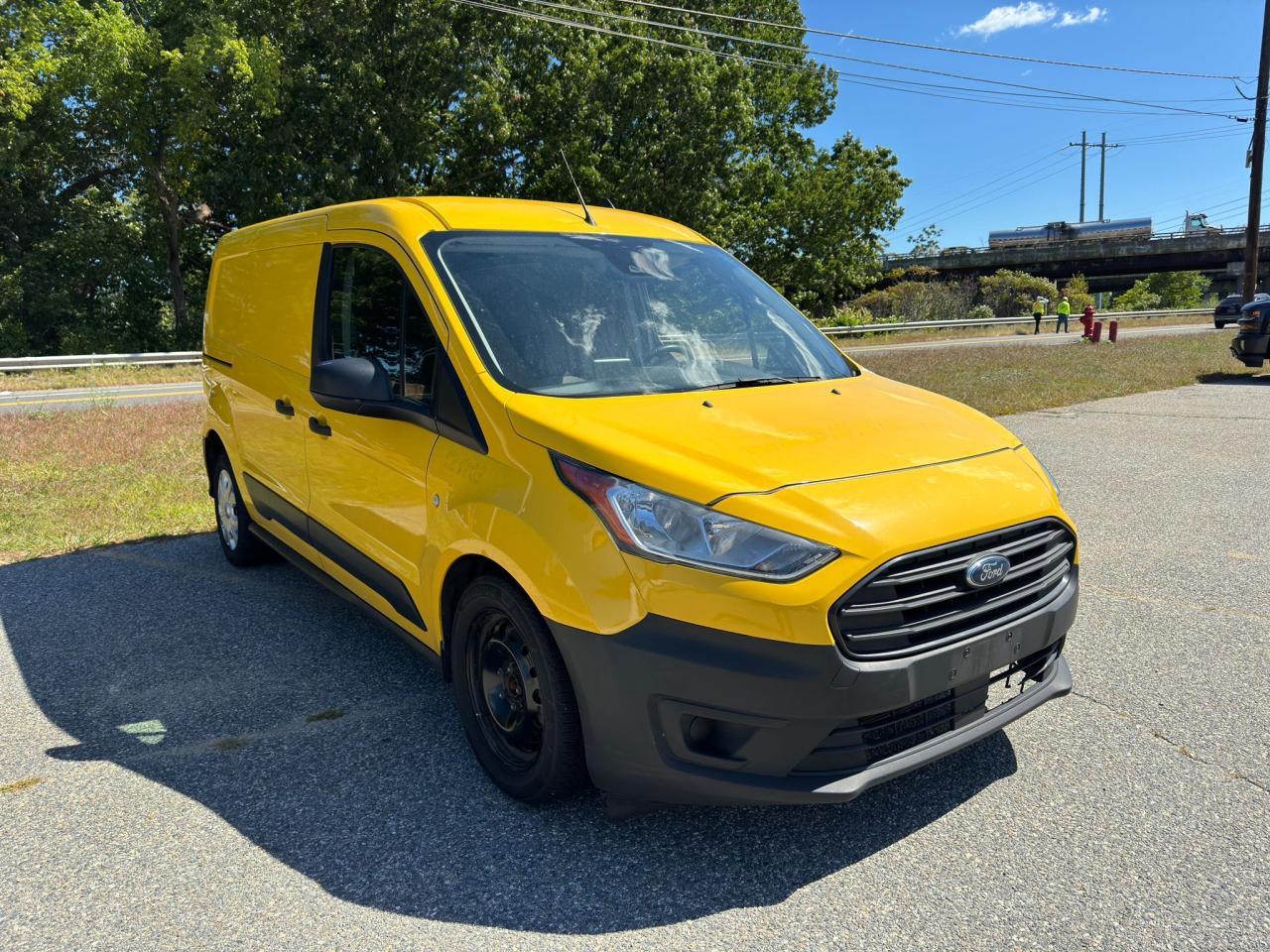 FORD TRANSIT CO 2020 yellow  gas NM0LS7E74L1448453 photo #1